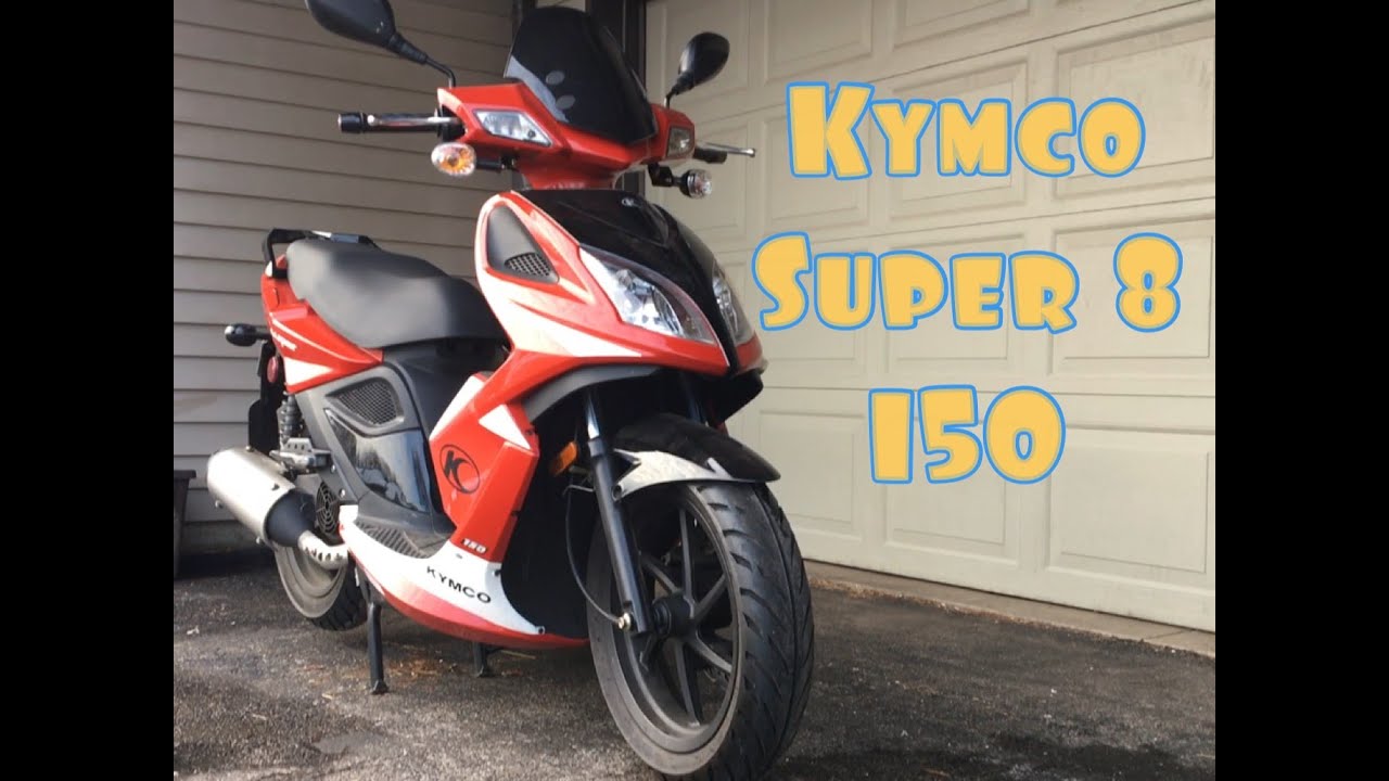 Kymco Super 8 150 Review and Test Ride