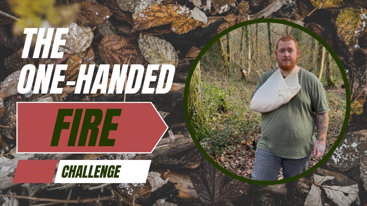 How to Make Fire One-Handed | Bushcraft Survival Skill