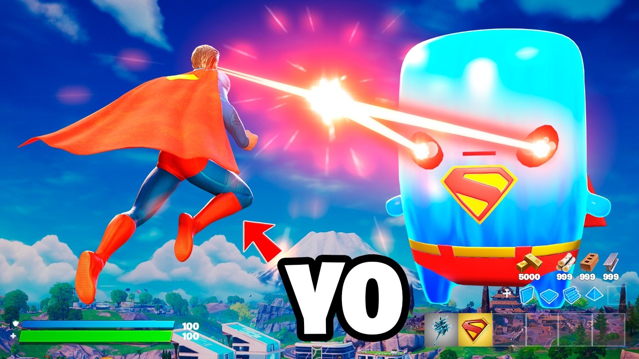 DESMENT&Iacute; 50 MITOS DEL PODER DE SUPERMAN EN FORTNITE