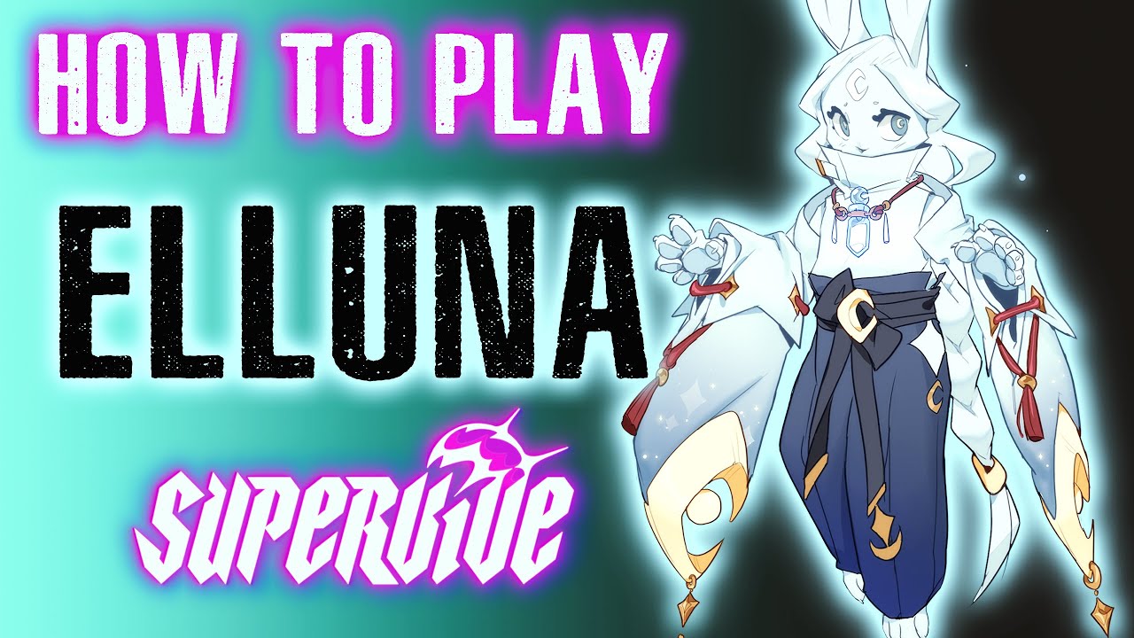 SUPERVIVE Elluna Guide for Beginners! Hops, Abilities, & Builds Explained