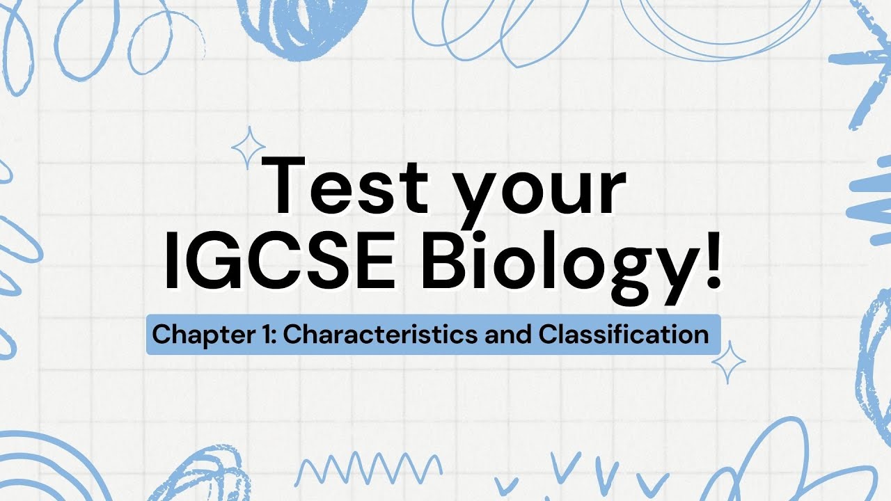 IGCSE Biology 10 Question Quiz to Test Your Knowledge! Chapter 1 Biology.