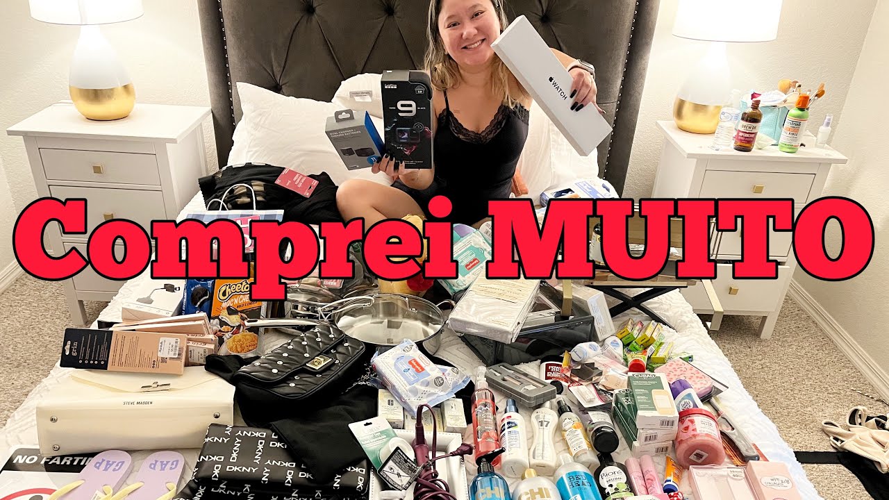 Gastei 10 mil reais em compras nos States