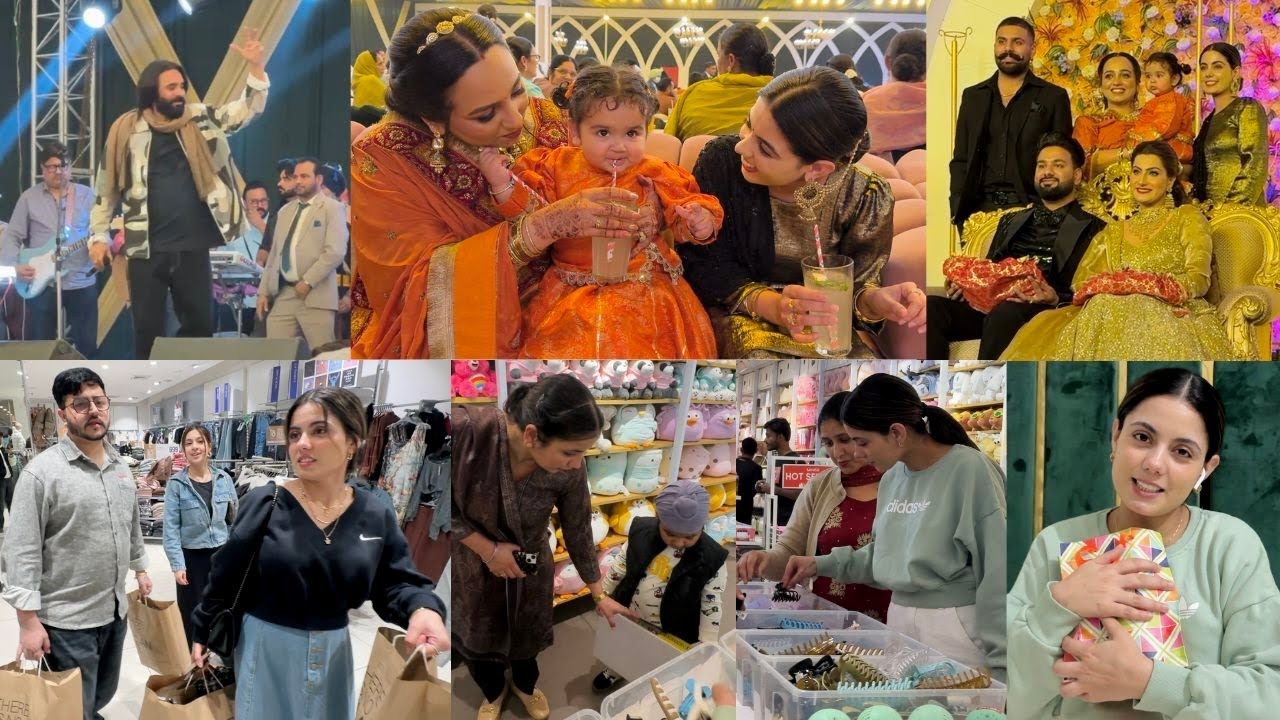 CANADA TON AYE GIFTS | KOMAL DE DEOR DA VIAH | BABBU MAAN LIVE IN WEDDING | INDER & KIRAT