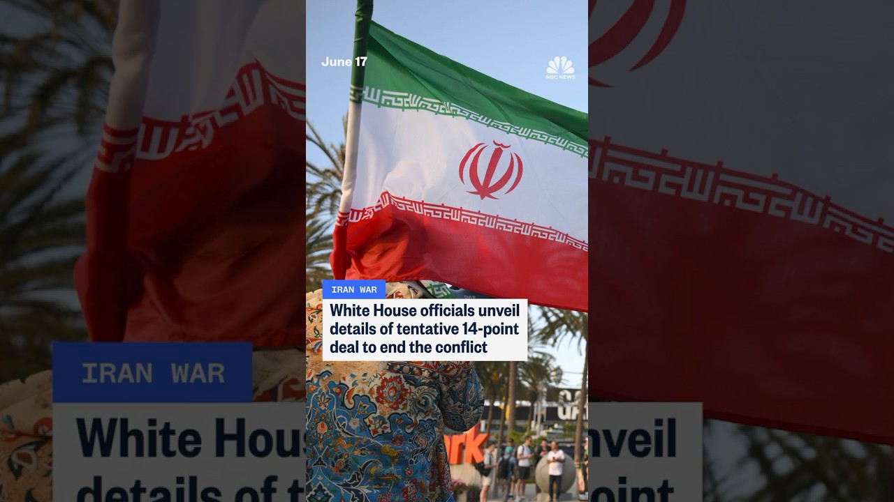 U.S. officials unveil 14-point tentative deal with Iran