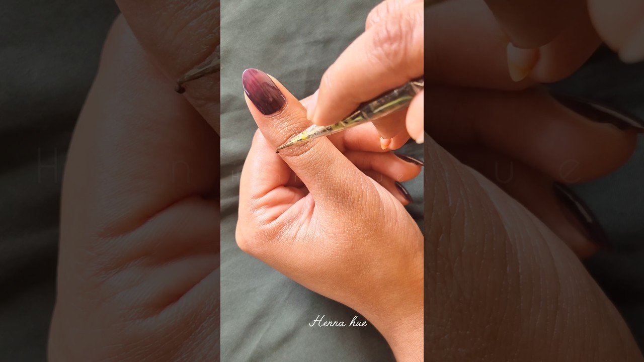 Mehndi Design for Fingers #mehndi #thumbmehndi #fingermehndidesign #shorts #henna