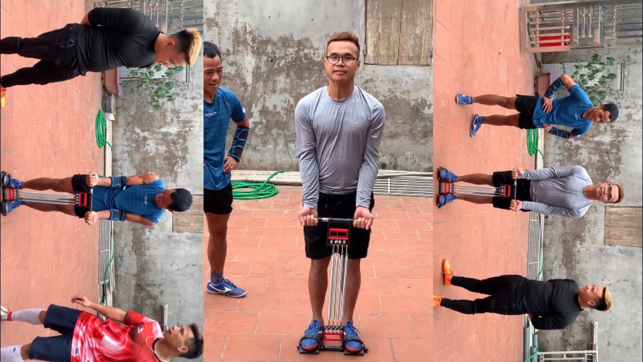 PHC| Thử Thách Tập GYM Đội Nào Sẽ Chiến Thắng#phc #thuthachbongda #football.