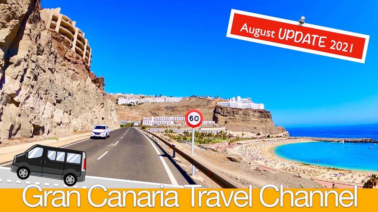 Гран-Канария на машине ... Таурито - Плайя-дель-Инглес | GC🚦TC