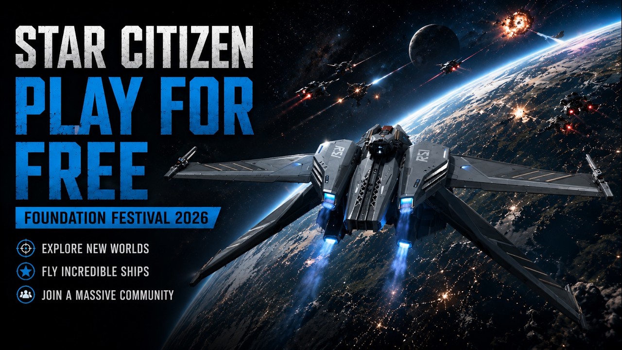 Star Citizen - How to sign up for Star Citizen Free Fly Event