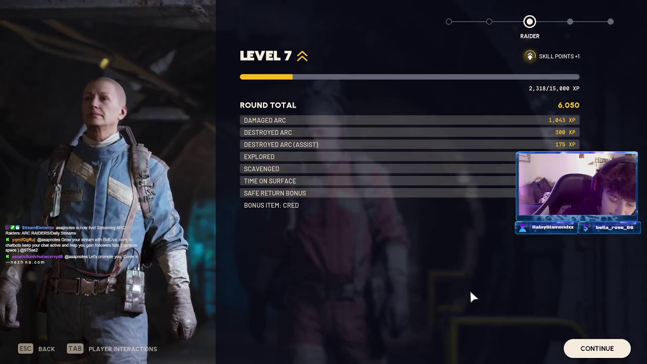 ARC RAIDERS/Daily Streams