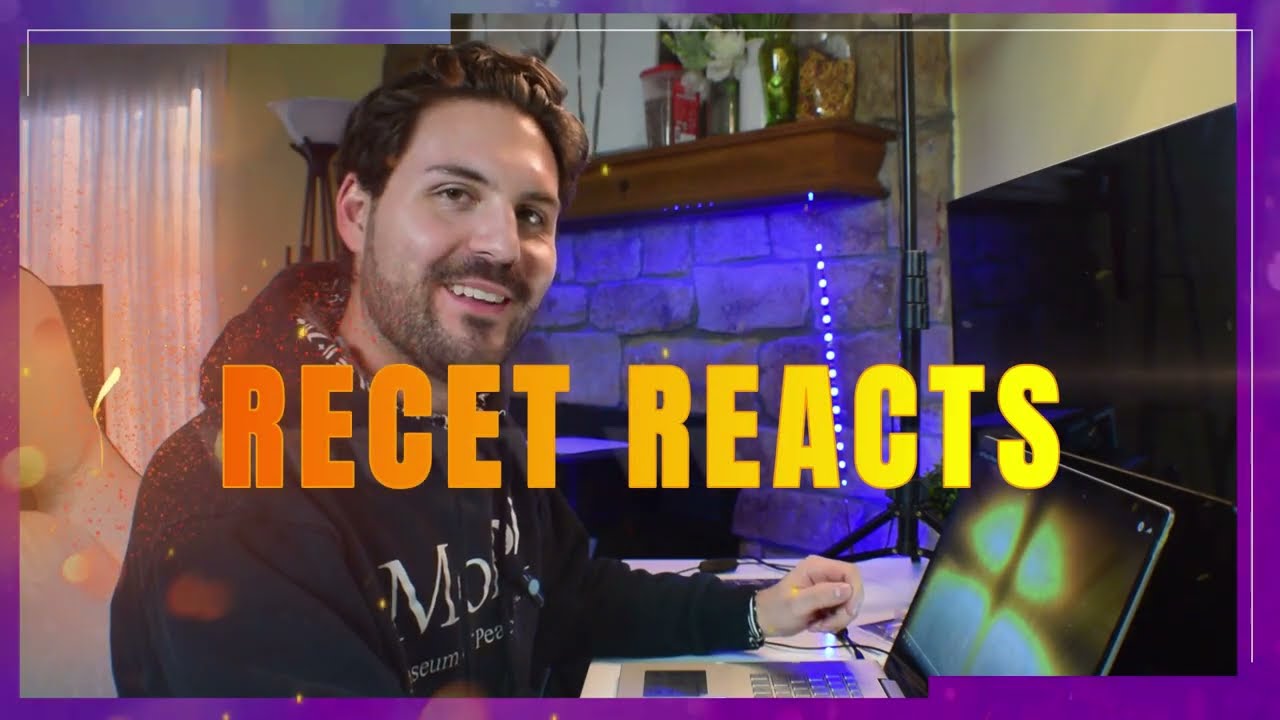 Recet  Reacts  to  Earth Song (Official Visualizer & Lyrics Video) - Wizard Chan