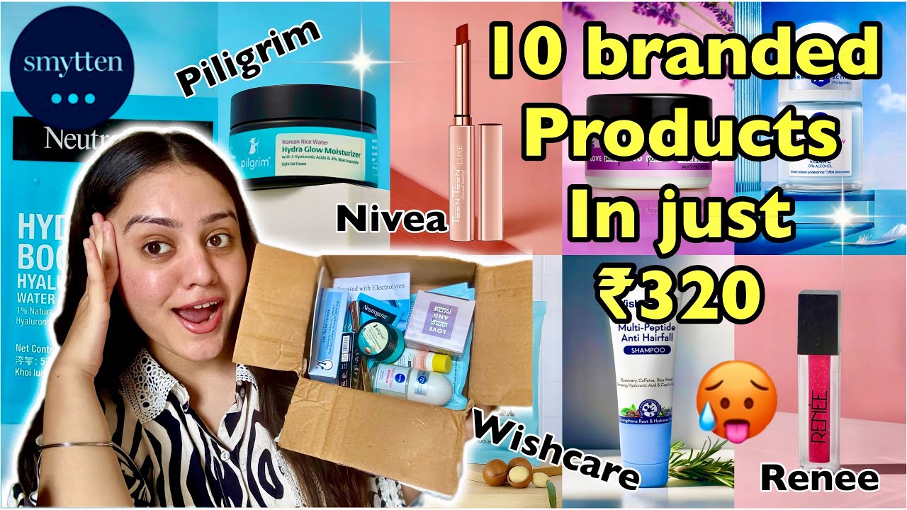 Smytten Haul 2025 ✨10 Travel Size Branded Products for Just ₹320 | Luxury on Budget 😍 Kp Styles