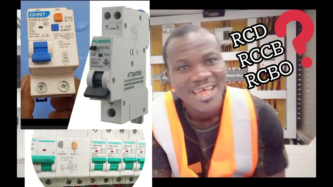 What is RCD? RCCB,RCBO Detailed Explanation