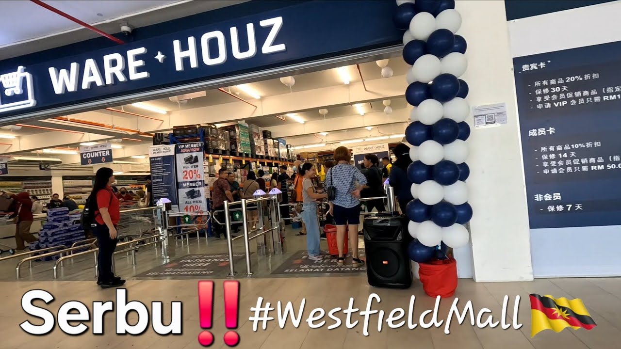Kuching WARE.HOUZ NINSO Big Sale Batu6📢Just opened‼️Sarawak Bumi Kenyalang❤️