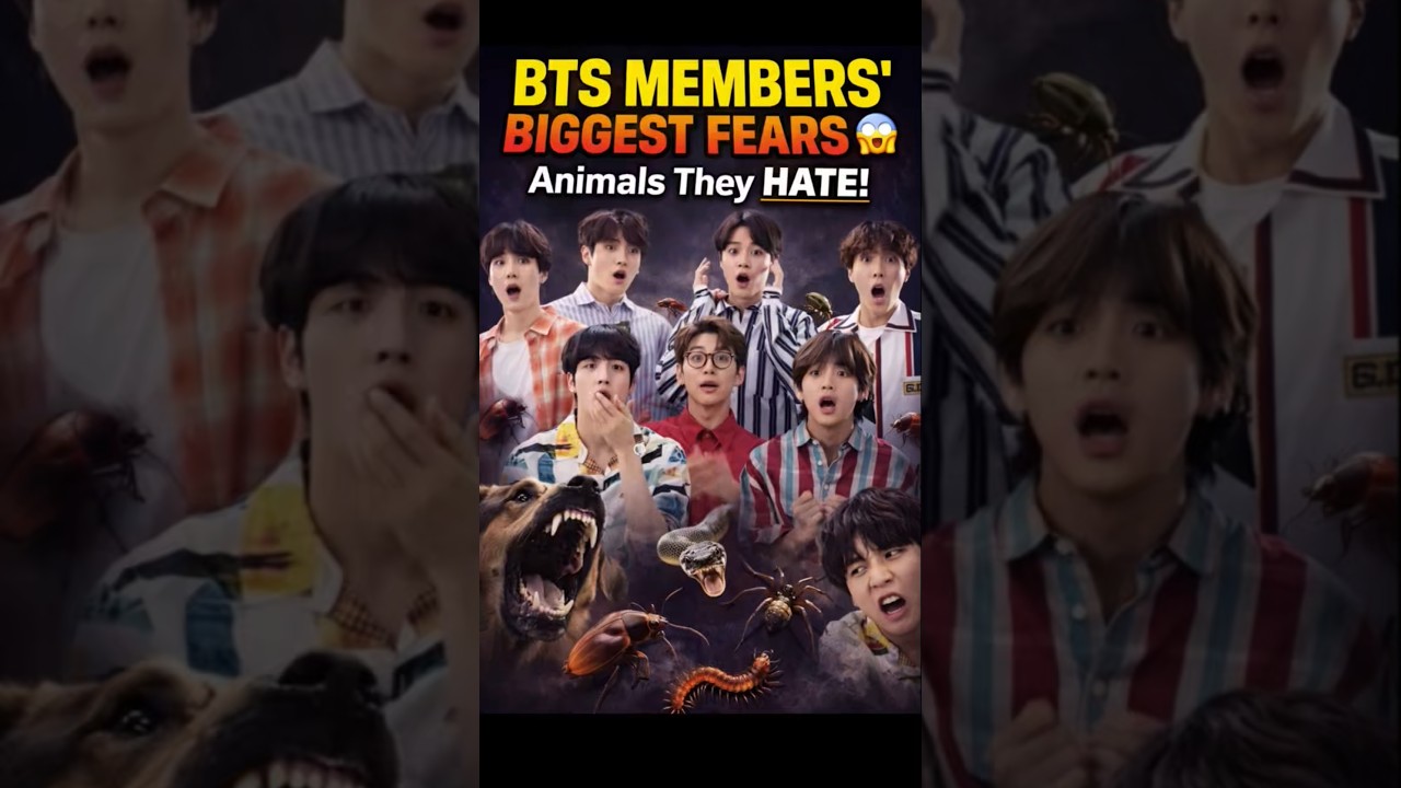 BTS Members & The Animals They Hate 😱 