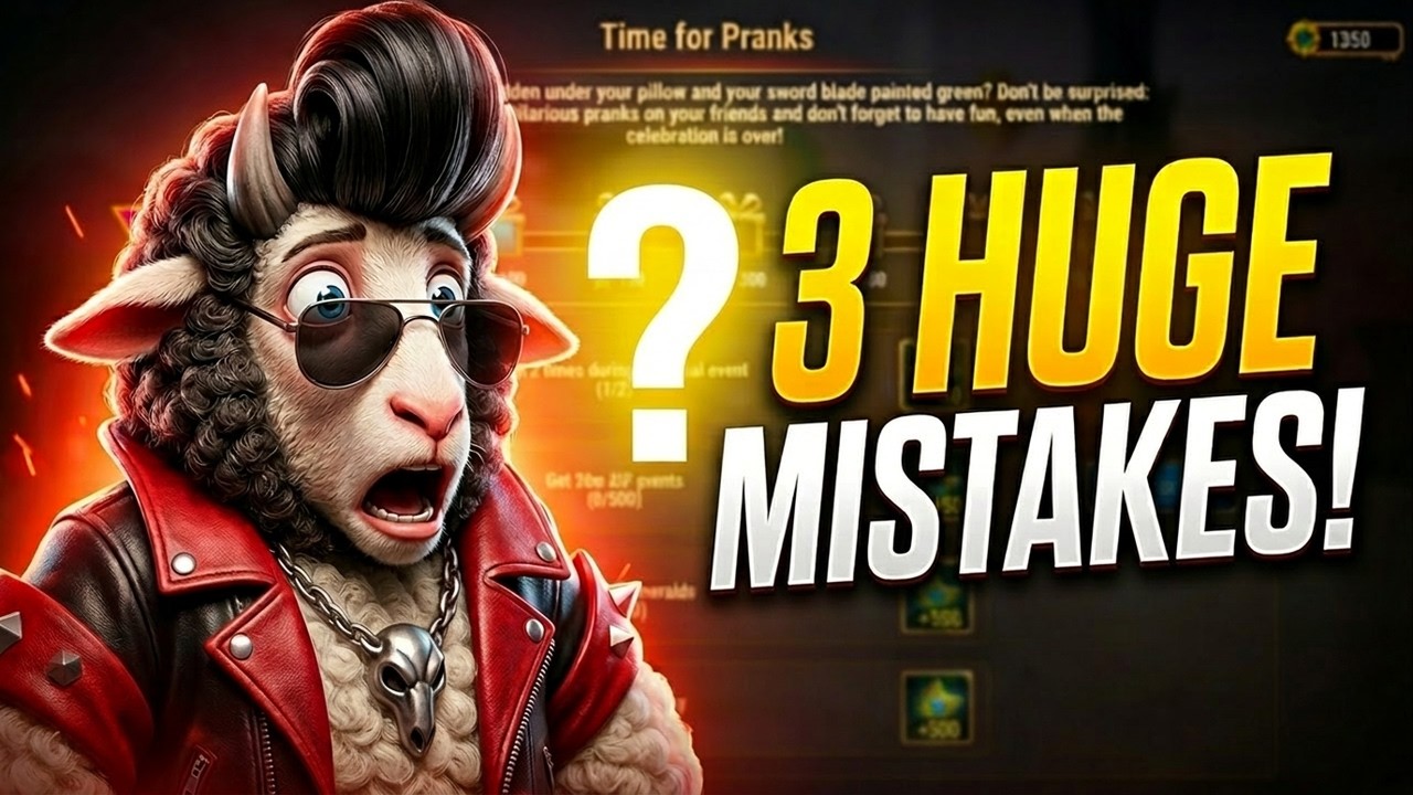 3 Huge Time for Pranks Mistakes