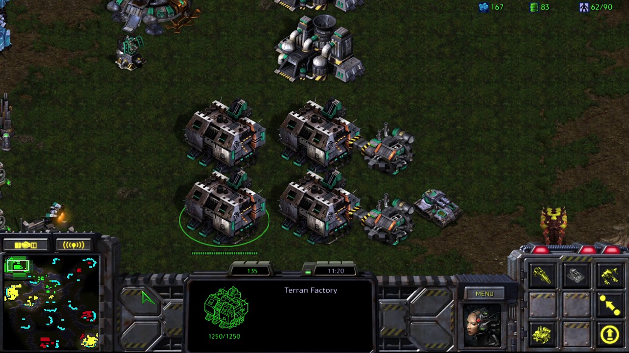 3v3 BGH Big Game Hunters Terran Gameplay Starcraft Remastered 2019 #90