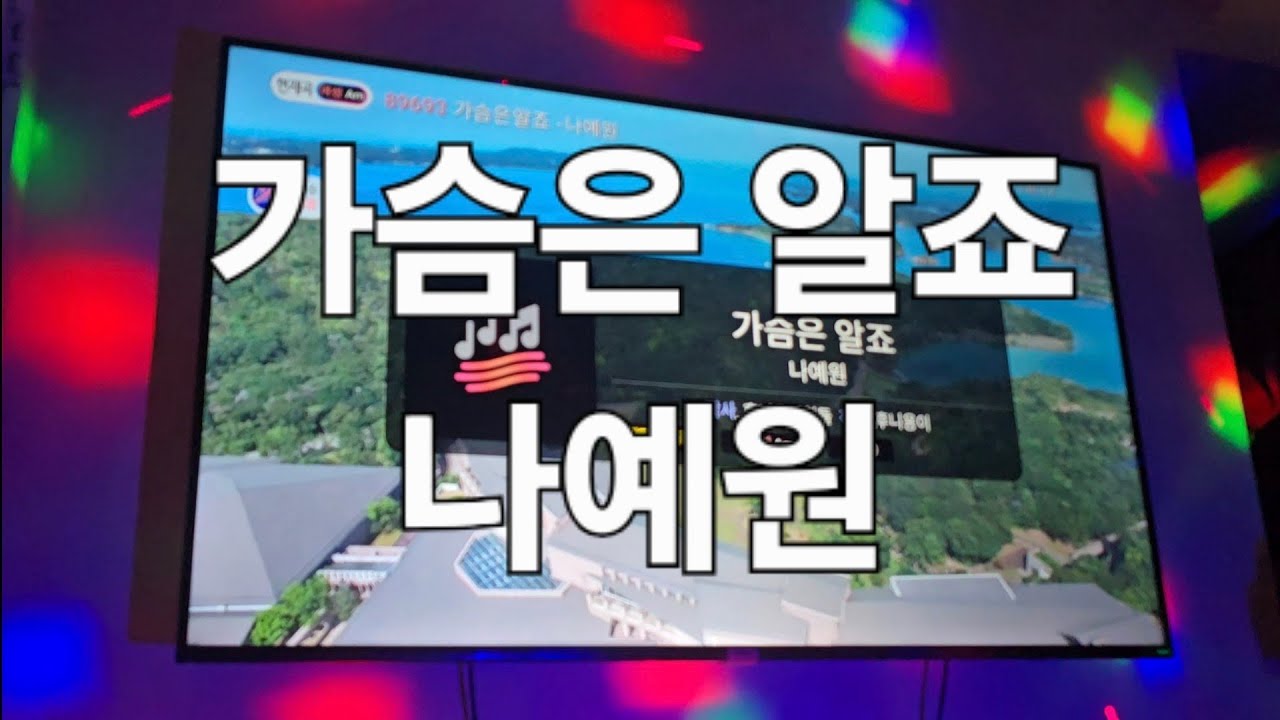 가슴은 알죠 - 나예원(일반인남자커버, -2key 노래방)