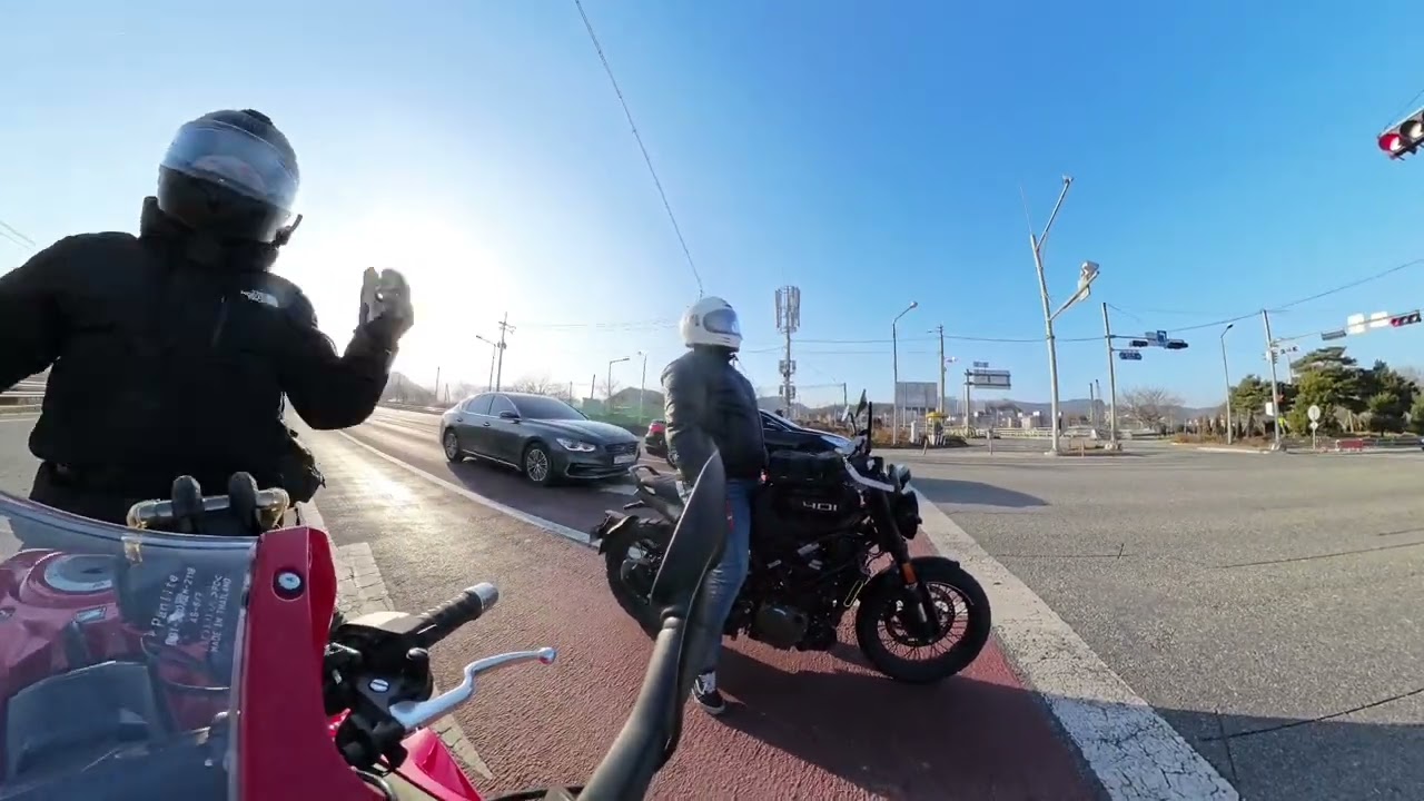 cbr650r e클러치 길들이기 주행 (전북 남원 언더롯지 카페 - 담양 메타세콰이아길) 3