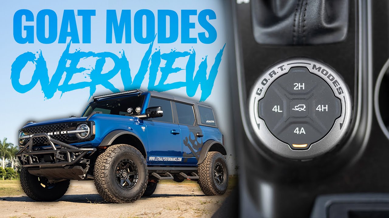 Обзор режимов Bronco GOAT! — Ford Bronco 2021+