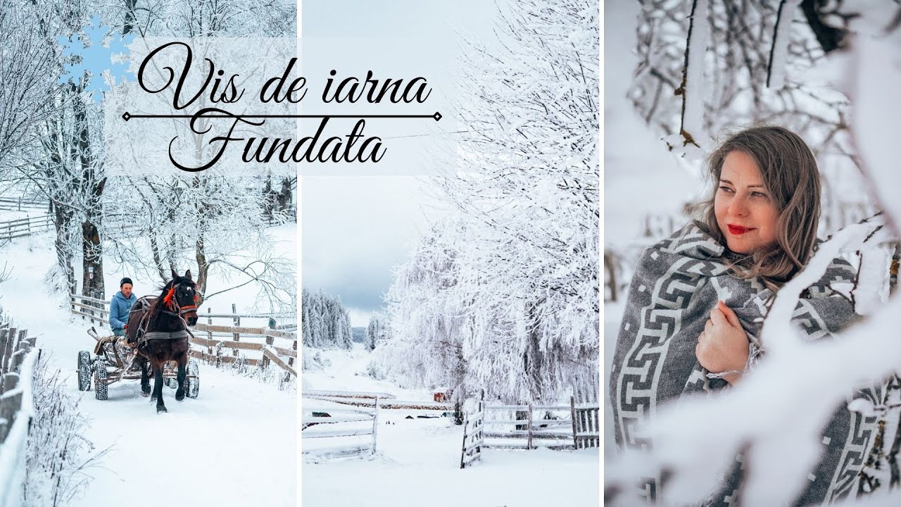 Vis de iarna la Fundata / Rom&acirc;nia