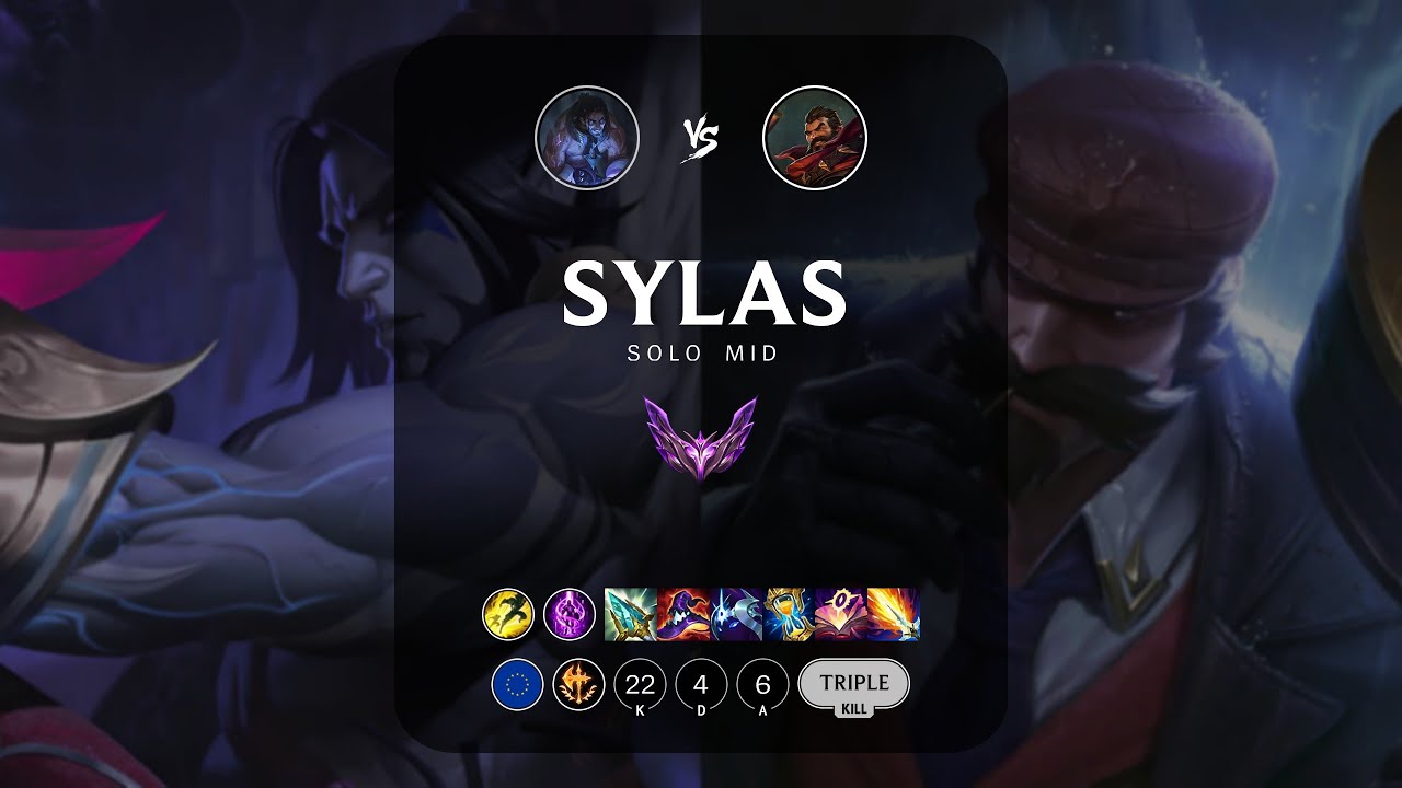 Sylas Mid vs Graves - EUW Master Patch 13.7
