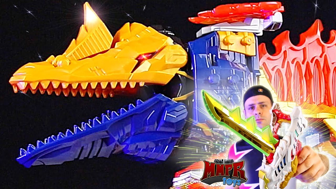 Power Rangers Dino Fury Zords (Ryusoulger Megazord Combinations!)