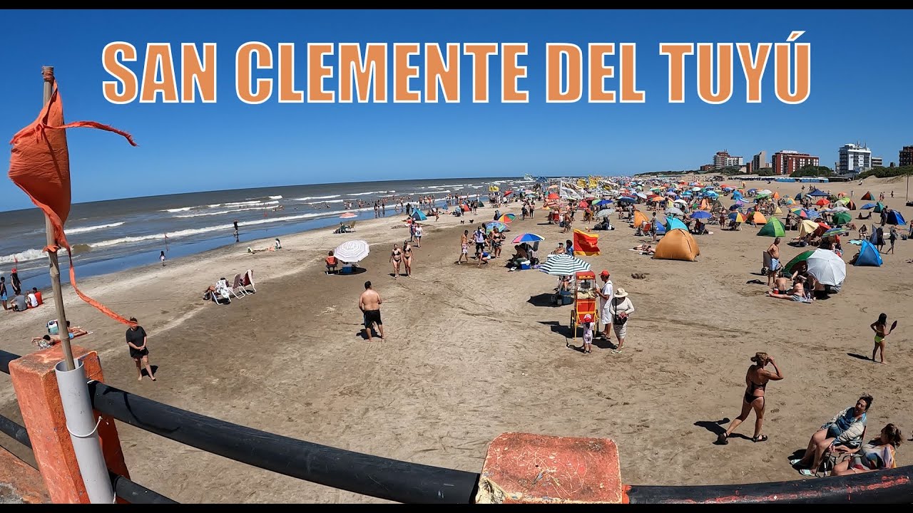 San Clemente del Tuyú plena temporada, cómo está, habrá venido mucha gente?