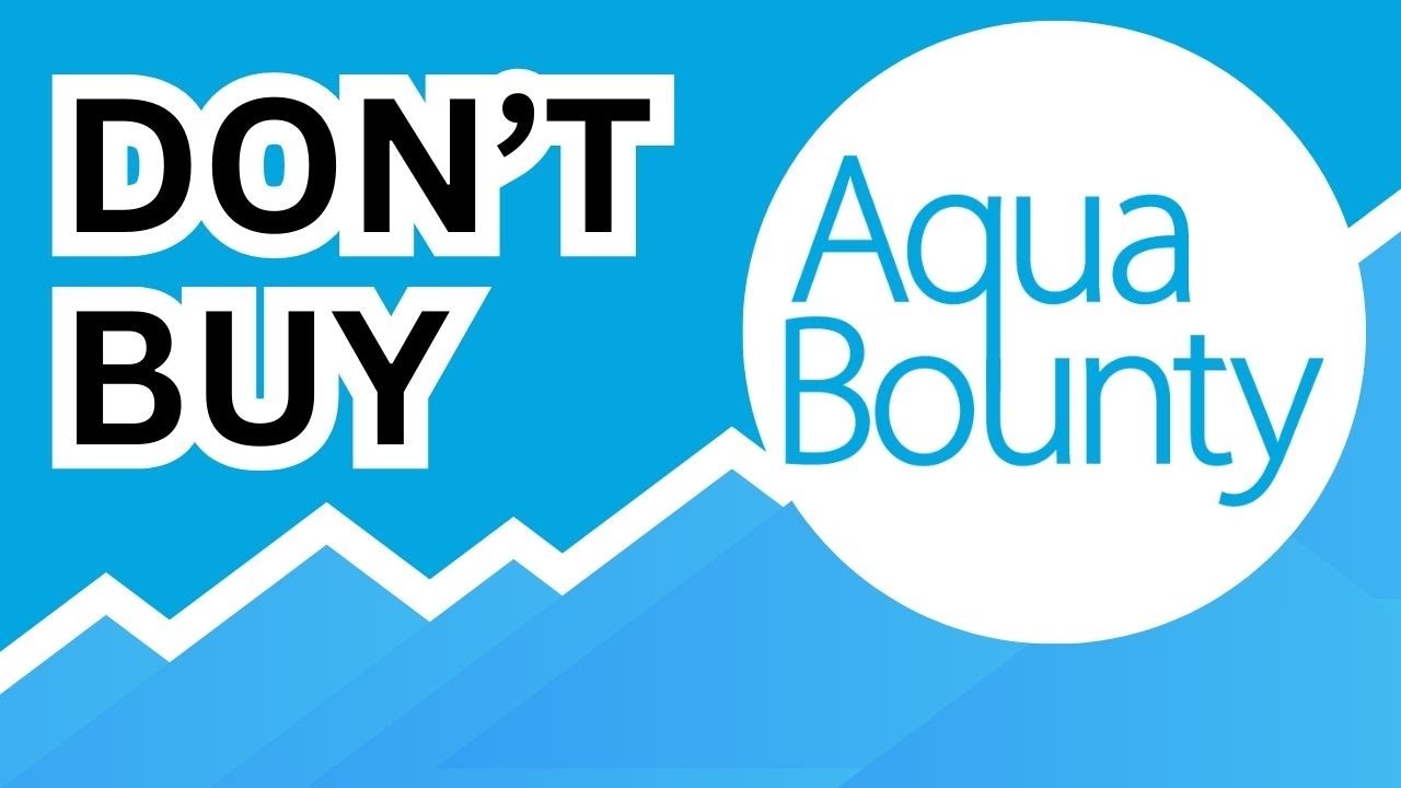 DON'T BUY AquaBounty Stock (Until You Watch This Analysis) #AQB