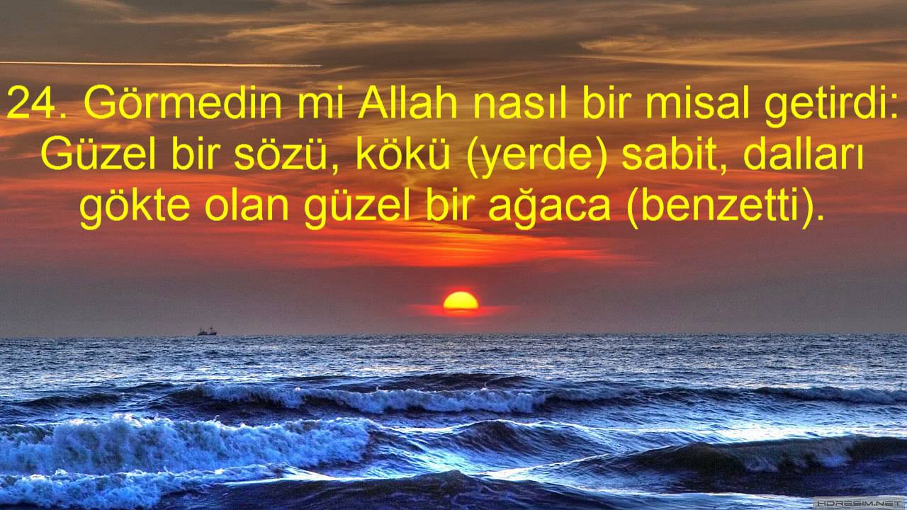 14 İBRAHİM SURESİ VE KABE İMAMI MAHİR HOCA