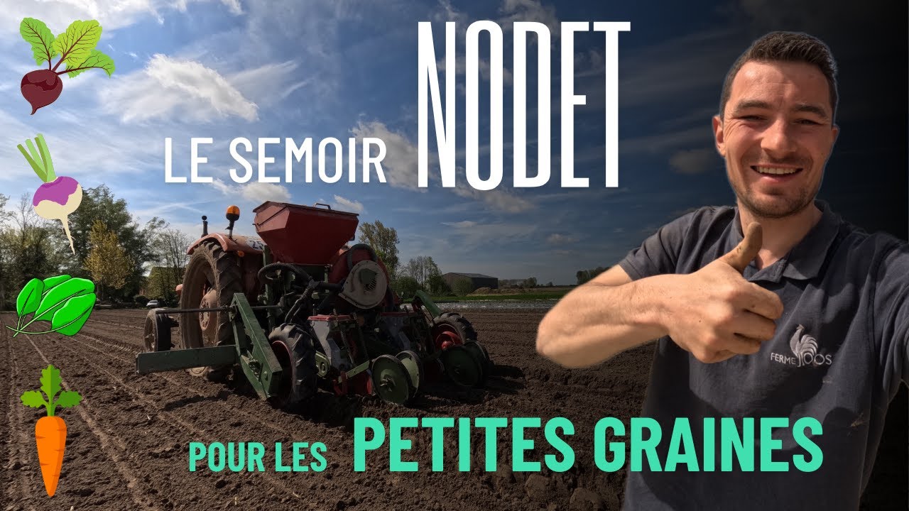Le semoir nodet pneumatique enchaîne les semis