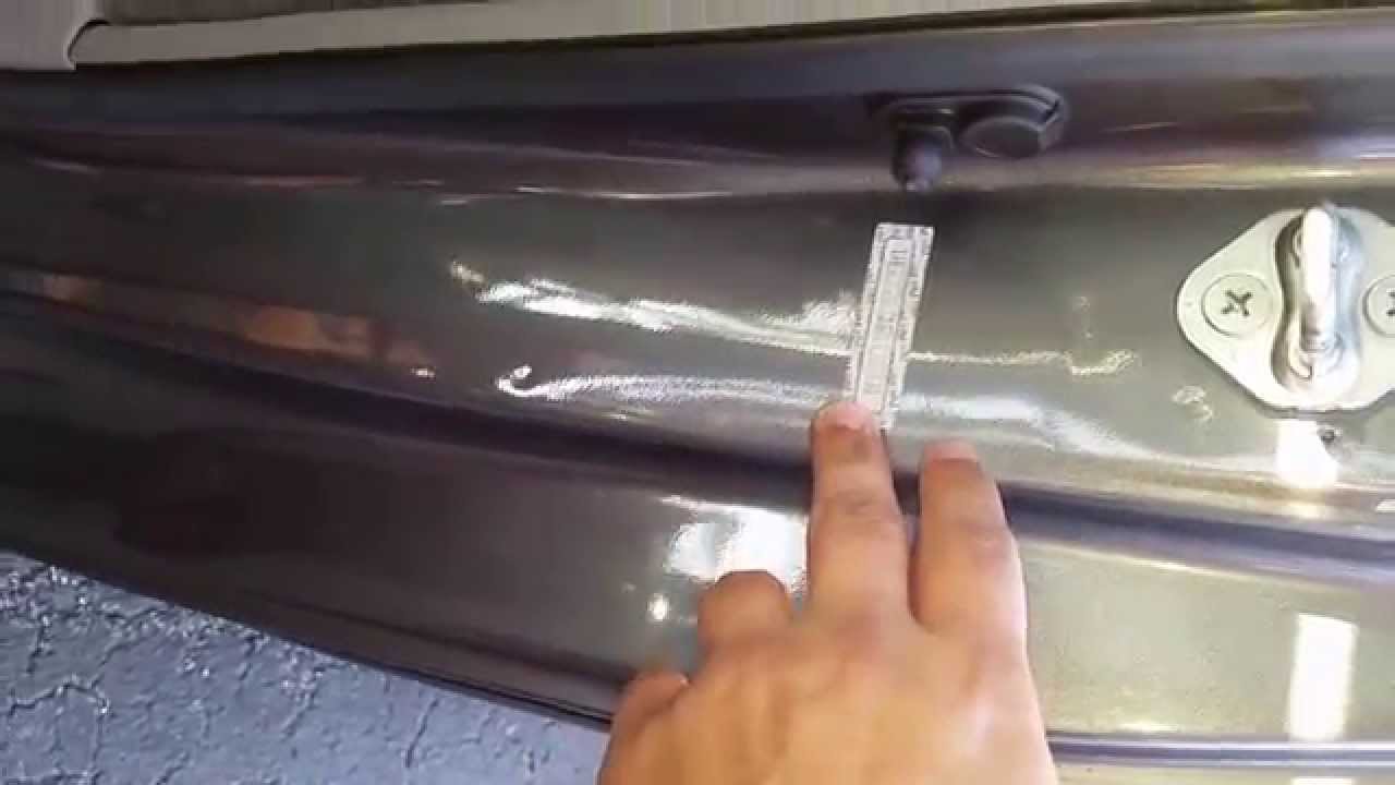 HOW TO CHECK USED CARS FOR ACCIDENTS,REPAINTING AUTO BODY DAMAGE.