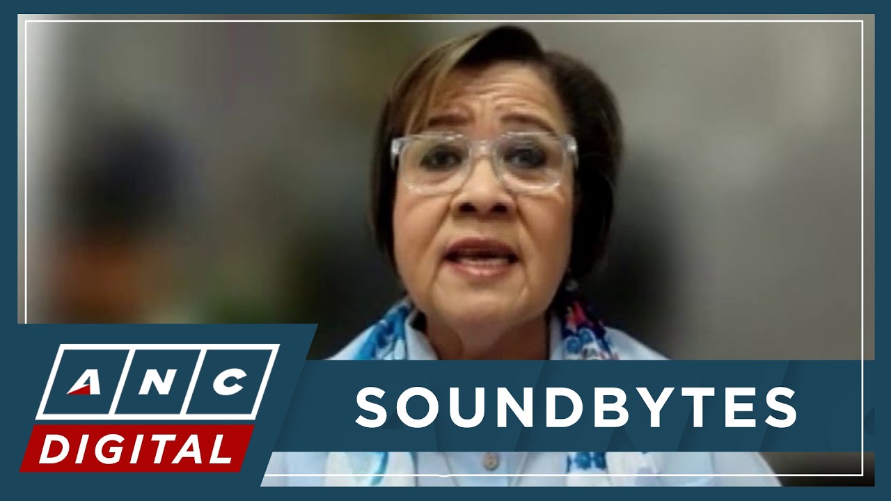 De Lima: Impeachment hearings vs VP Duterte not yet trial, merely presentation of evidence | ANC