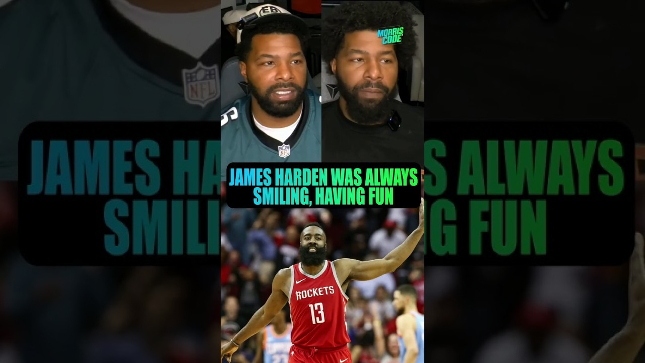 Marcus Morris on James Harden 👀