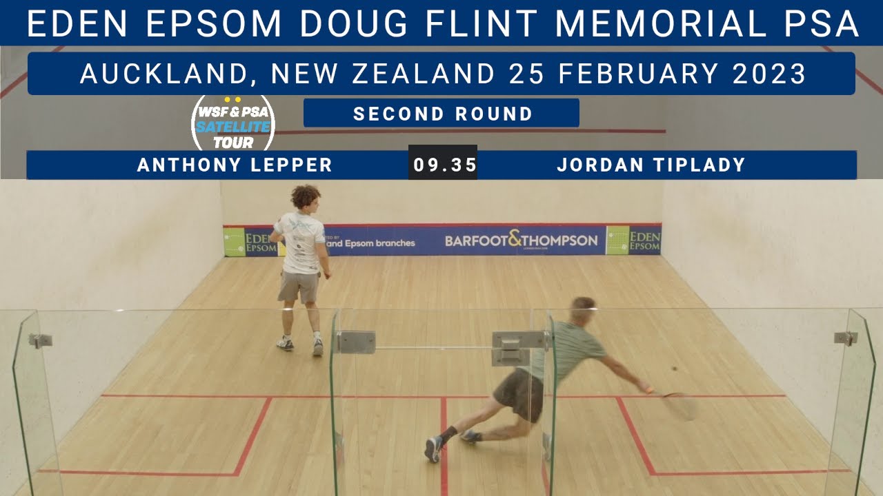 PSA SATELLITE | ANTHONY LEPPER v JORDAN TIPLADY | DOUG FLINT MEMORIAL EDEN EPSOM
