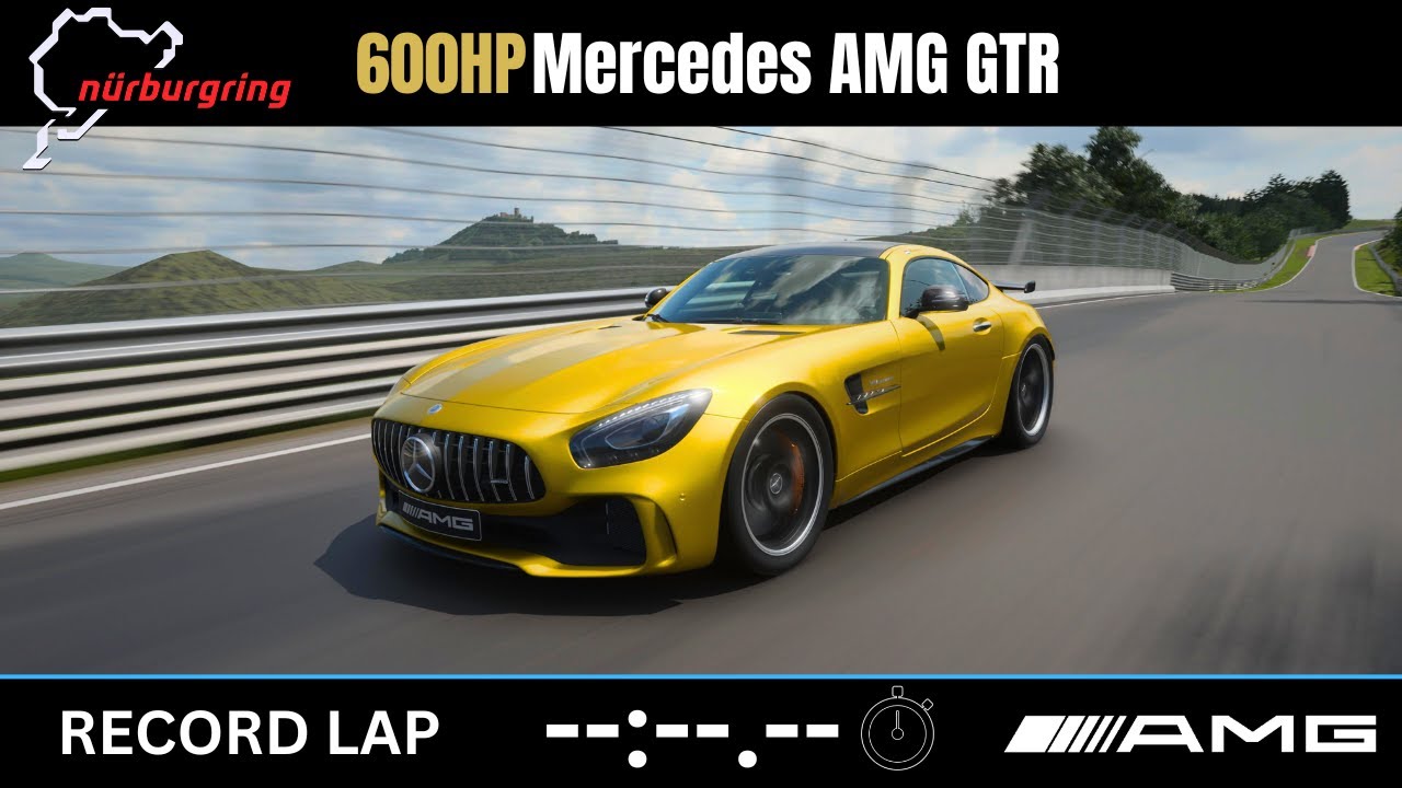 Mercedes AMG GTR Nürburgring Nordschleife Hotlap (Time trial) | Gran turismo 7