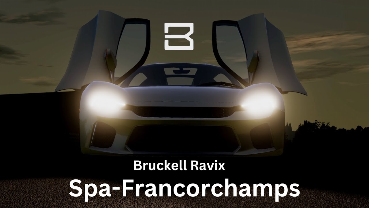 Lap around Spa-Francorchamps In an Bruckell Ravix (Beamng.drive)