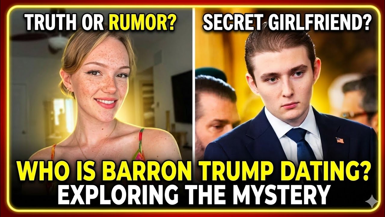 Who is Barron Trump's girlfriend in 2025?|Barron Trump love story|Barron Trump dating life#usa#love