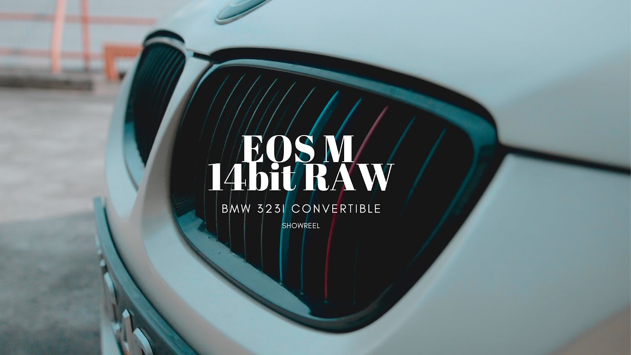 EOS M 14bit RAW   I   BMW 323i Convertible B-Roll