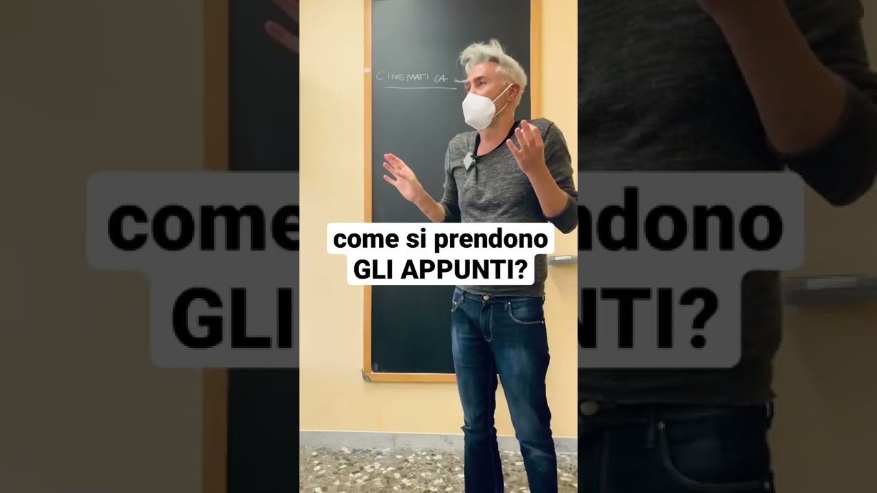 come si prendono gli appunti?