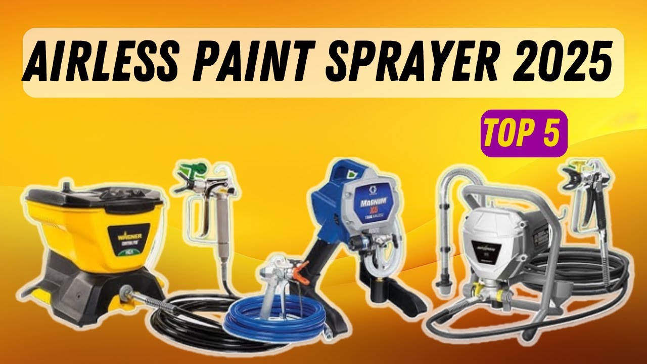 Best Airless Paint Sprayer 2025 - (Which One Is The Best?)
