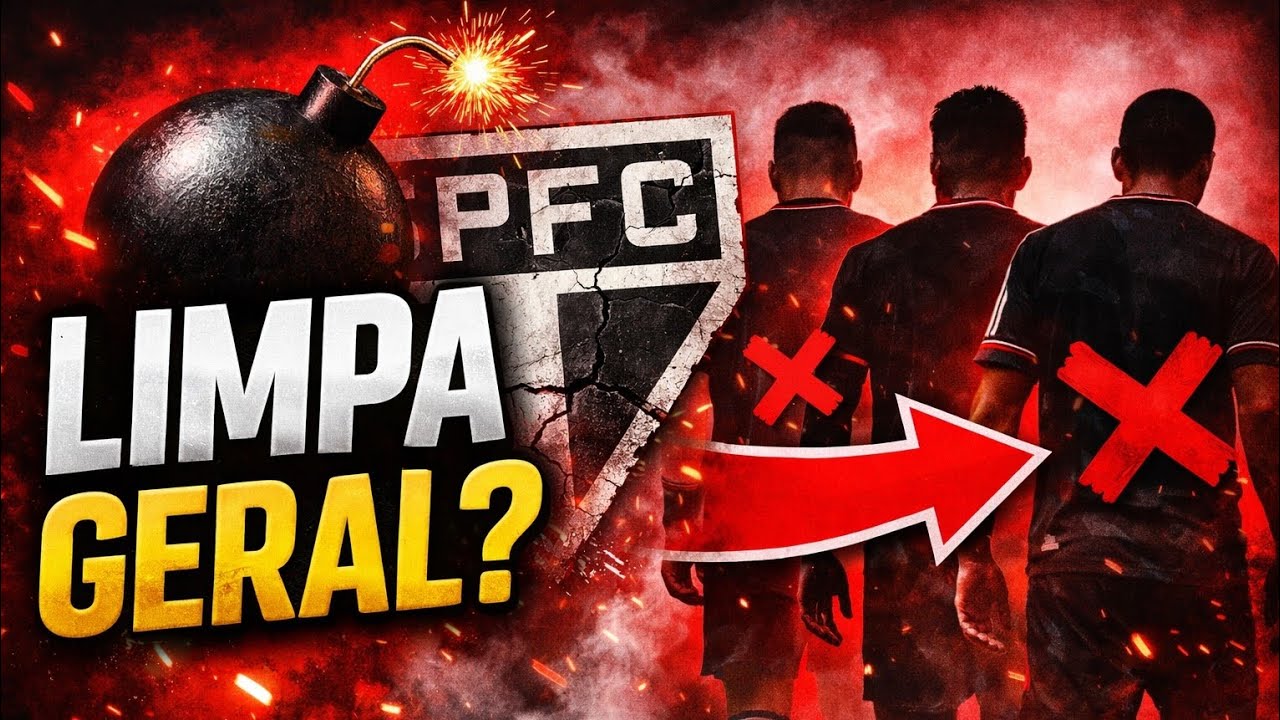 🚨LIMPA NO SÃO PAULO FC? VEJA TODOS OS JOGADORES QUE ESTÃO DE SAÍDA! 🚨