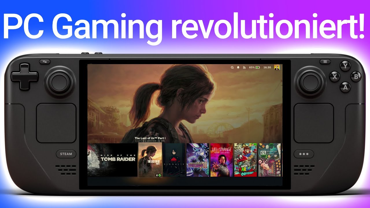 STEAM DECK OLED Review - Zukunft des PC Gaming? | JonasZockt