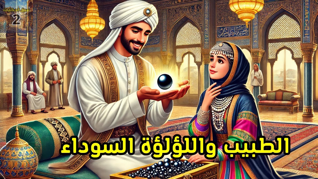 قصة الطبيب واللؤلؤة السوداء، من القصص الملهمة والمشوقة، سوق الحكايات 2