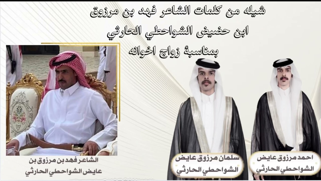 يستهل الفكر  كلمات / فهد بن مرزوق الشواحطي الحارثي
