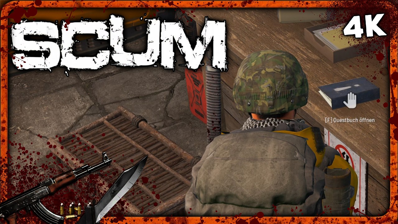 SCUM SOLO 4K #28 So gehen Quests VIEL besser!