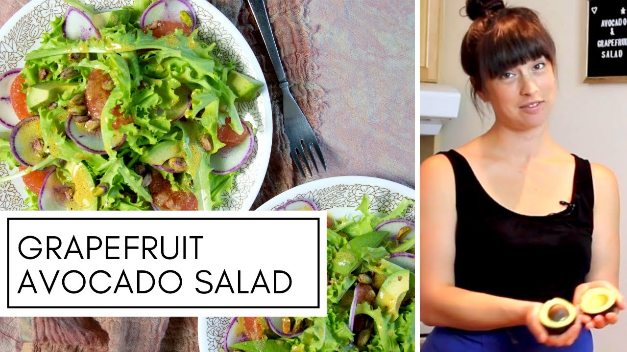 *SIMPLE* GRAPEFRUIT AVOCADO SALAD | The Most Refreshing Combo