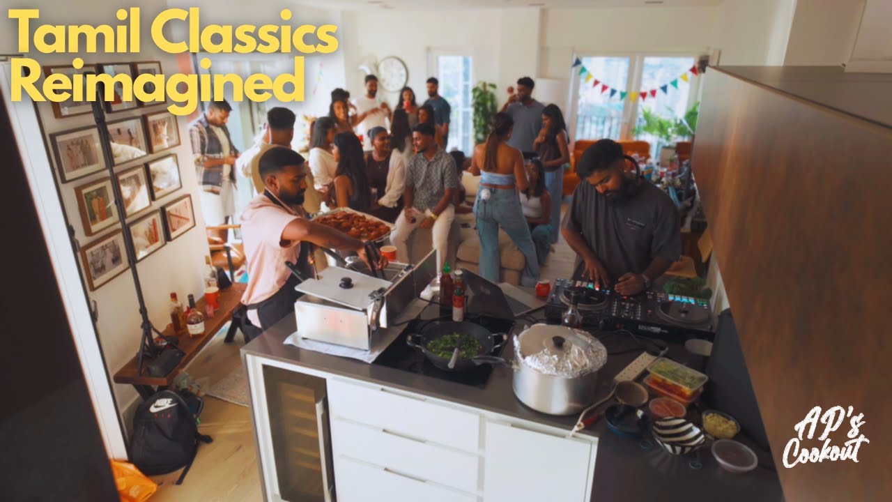 TAMIL CLASSICS REIMAGINED | AP&rsquo;S COOKOUT DJ SET FT. THEHUNGRYPILLAI (TAMIL, AFROBEATS, UK RAP, CLUB)