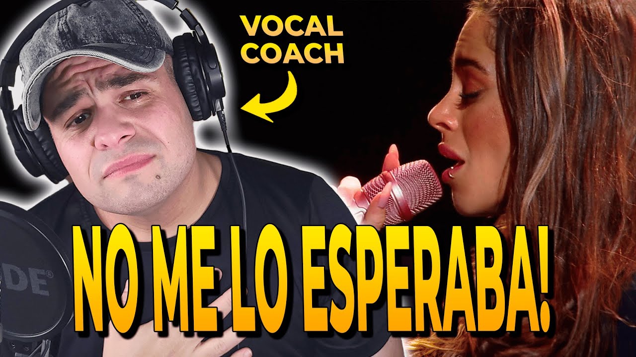 TINI | CARNE Y HUESO (VIVO) | Vocal Coach Reacción y Análisis