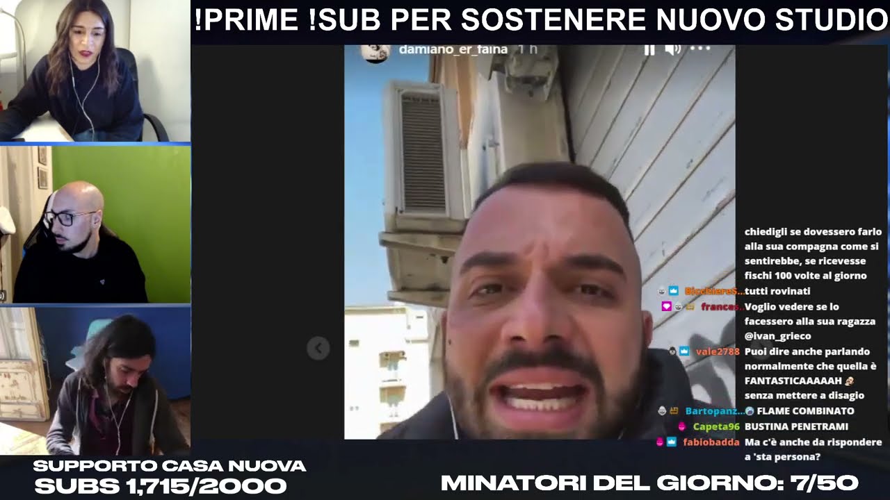 REAZIONE ALLE STORIE GREVISSIME DEL FAINA sul CAT CALLING