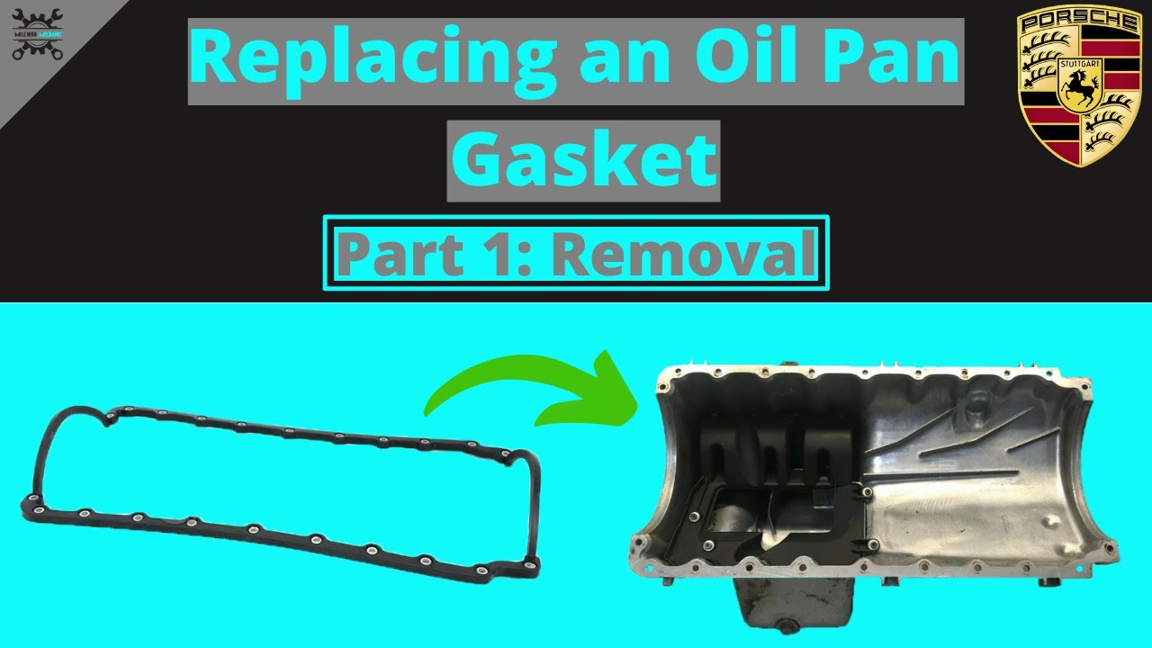 How to Replace an Oil Pan Gasket Porsche 944 - Part 1: Removal